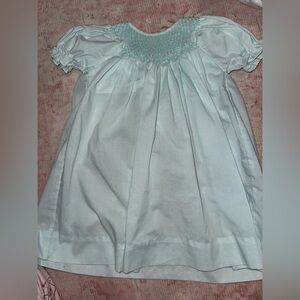 Petit Ami Light Blue Smocked Dress